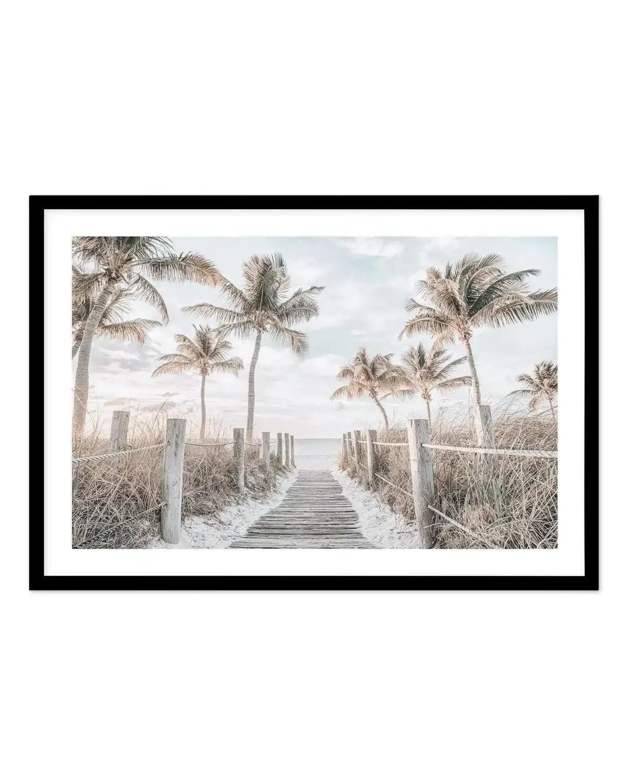 Florida Keys I | LS Art Print-PRINT-Olive et Oriel-Olive et Oriel-A5 | 5.8" x 8.3" | 14.8 x 21cm-Black-With White Border-Buy-Australian-Art-Prints-Online-with-Olive-et-Oriel-Your-Artwork-Specialists-Austrailia-Decorate-With-Coastal-Photo-Wall-Art-Prints-From-Our-Beach-House-Artwork-Collection-Fine-Poster-and-Framed-Artwork