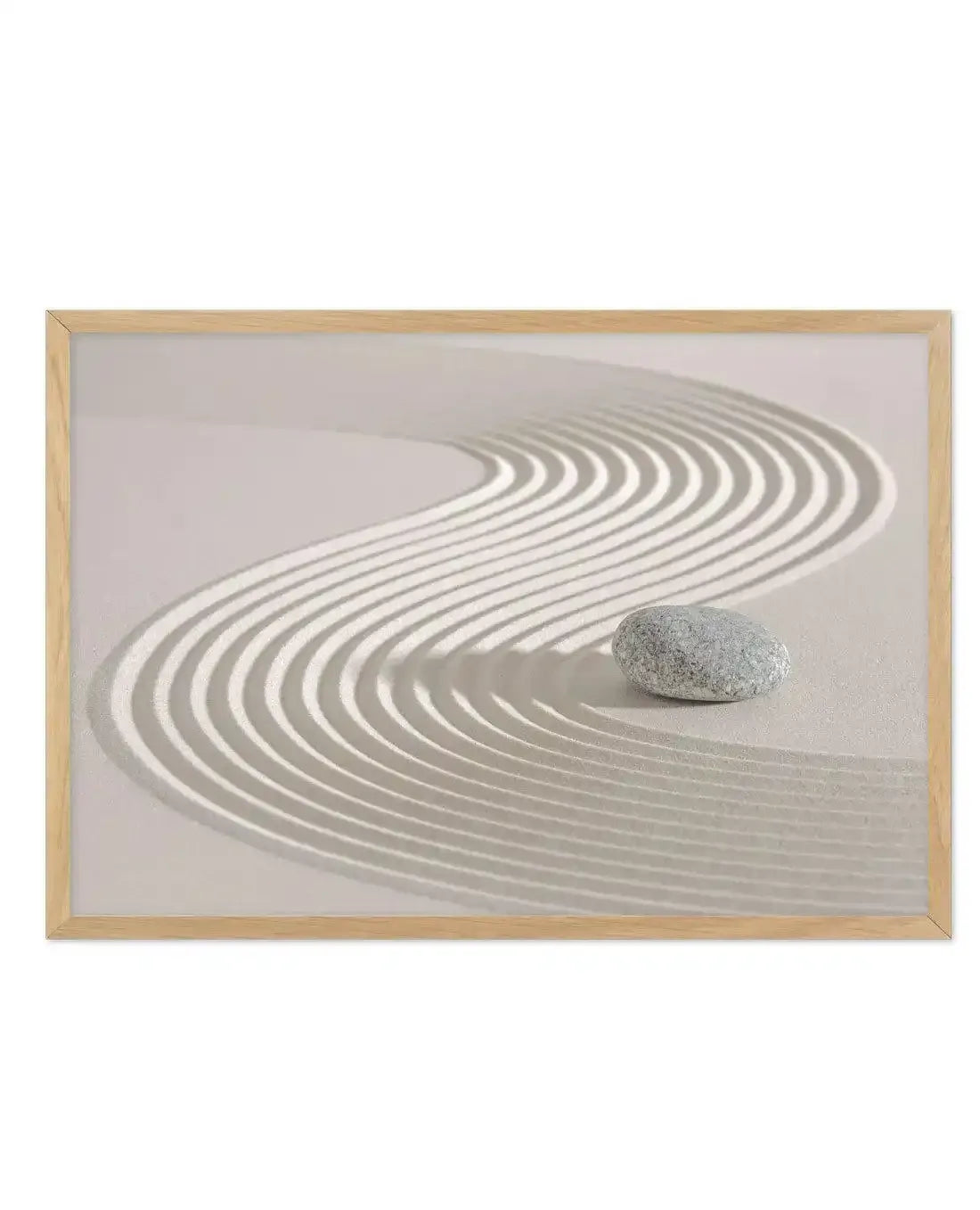 Flow I Art Print-PRINT-Olive et Oriel-Olive et Oriel-A5 | 5.8" x 8.3" | 14.8 x 21cm-Oak-With White Border-Buy-Australian-Art-Prints-Online-with-Olive-et-Oriel-Your-Artwork-Specialists-Austrailia-Decorate-With-Coastal-Photo-Wall-Art-Prints-From-Our-Beach-House-Artwork-Collection-Fine-Poster-and-Framed-Artwork