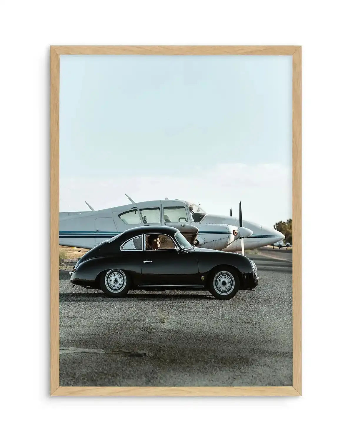 Fly With Pam By Tim Harris Art Print-PRINT-Olive et Oriel-Tim Harris-A5 | 5.8" x 8.3" | 14.8 x 21cm-Oak-With White Border-Buy-Australian-Art-Prints-Online-with-Olive-et-Oriel-Your-Artwork-Specialists-Austrailia-Decorate-With-Coastal-Photo-Wall-Art-Prints-From-Our-Beach-House-Artwork-Collection-Fine-Poster-and-Framed-Artwork