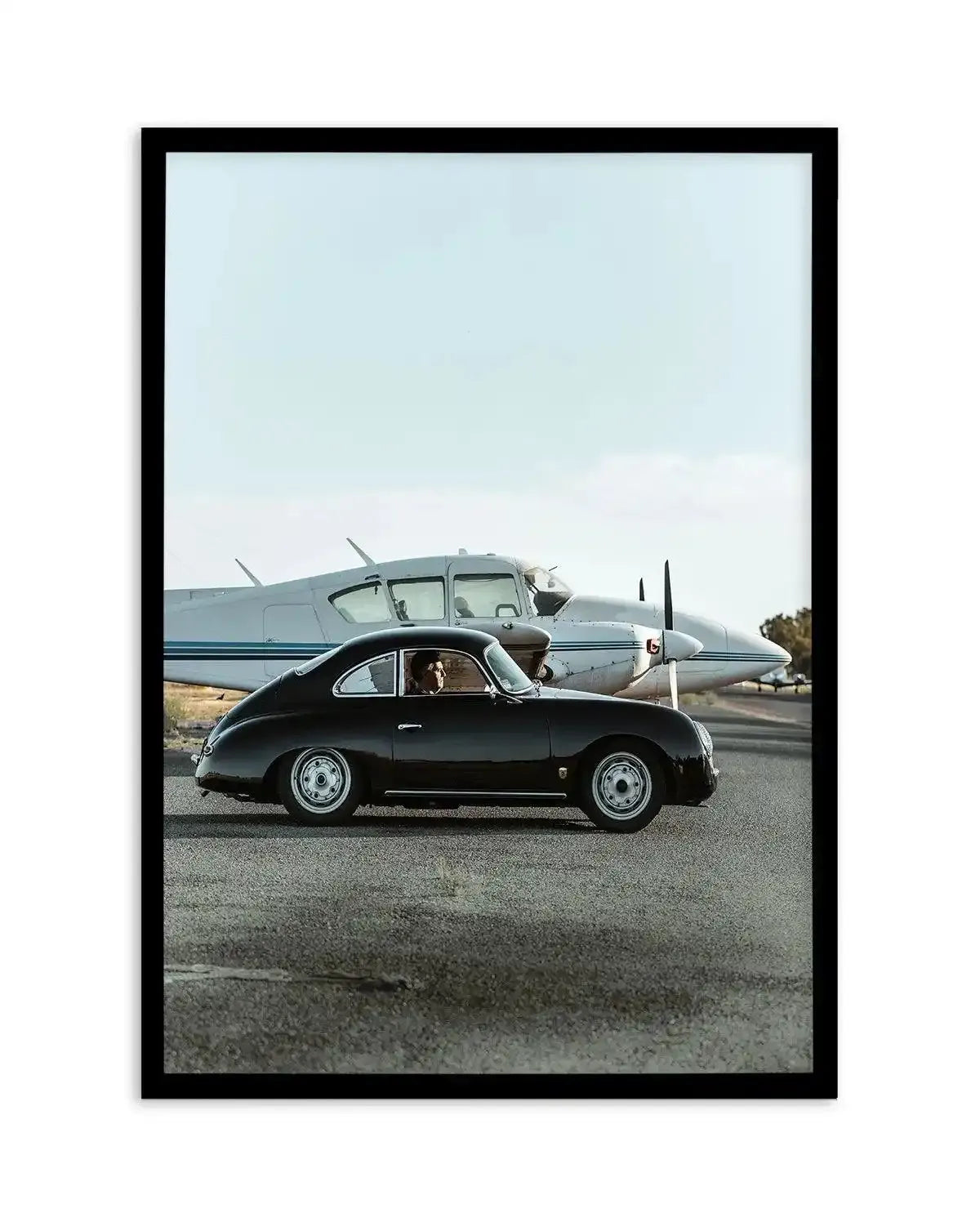 Fly With Pam By Tim Harris Art Print-PRINT-Olive et Oriel-Tim Harris-A5 | 5.8" x 8.3" | 14.8 x 21cm-Black-With White Border-Buy-Australian-Art-Prints-Online-with-Olive-et-Oriel-Your-Artwork-Specialists-Austrailia-Decorate-With-Coastal-Photo-Wall-Art-Prints-From-Our-Beach-House-Artwork-Collection-Fine-Poster-and-Framed-Artwork