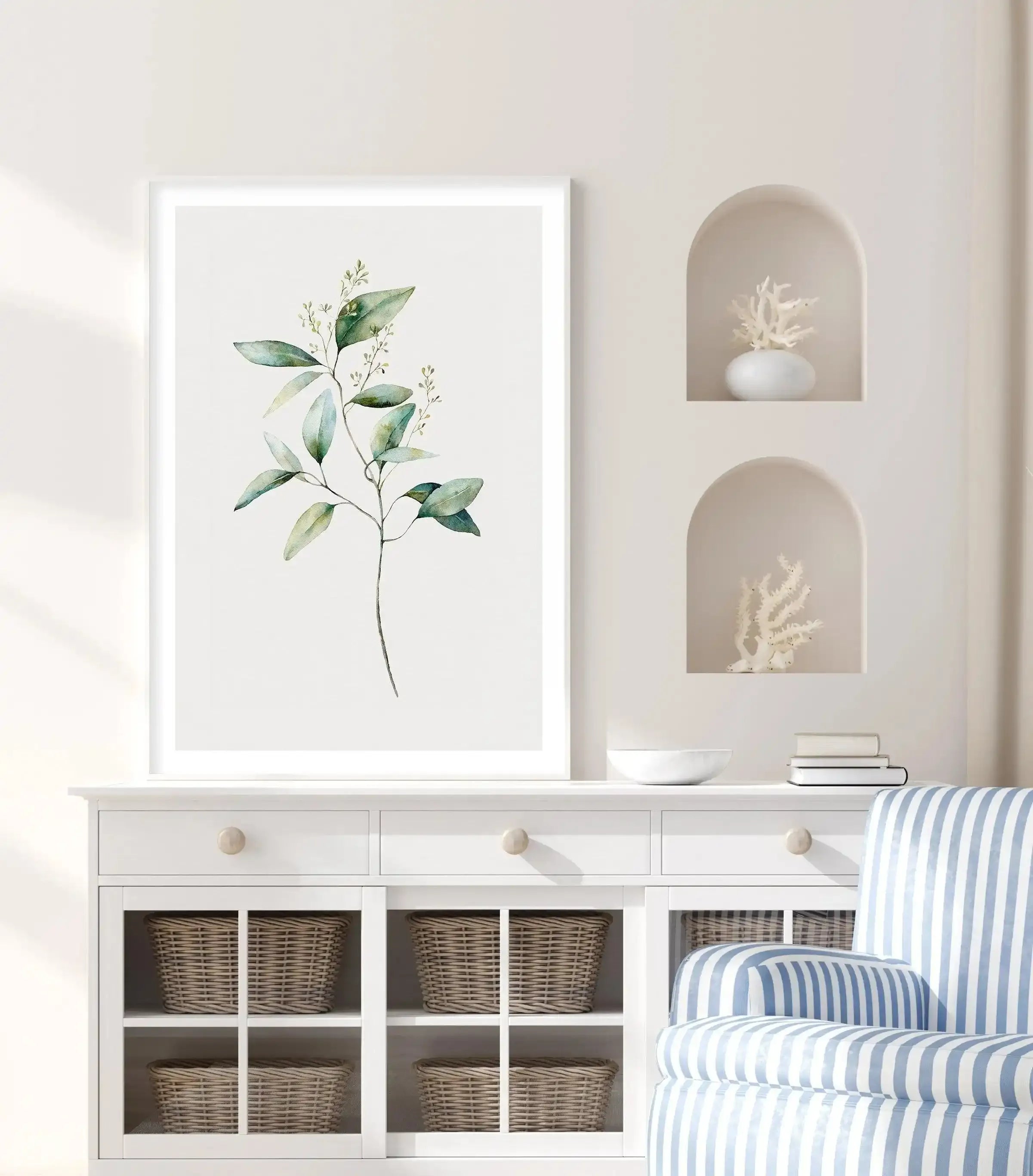 Foliage I Art Print-PRINT-Olive et Oriel-Olive et Oriel-Buy-Australian-Art-Prints-Online-with-Olive-et-Oriel-Your-Artwork-Specialists-Austrailia-Decorate-With-Coastal-Photo-Wall-Art-Prints-From-Our-Beach-House-Artwork-Collection-Fine-Poster-and-Framed-Artwork