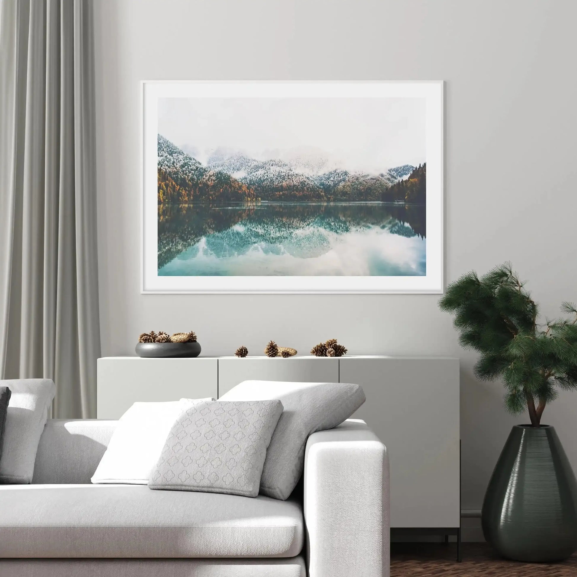 Forest Reflections Art Print-PRINT-Olive et Oriel-Olive et Oriel-Buy-Australian-Art-Prints-Online-with-Olive-et-Oriel-Your-Artwork-Specialists-Austrailia-Decorate-With-Coastal-Photo-Wall-Art-Prints-From-Our-Beach-House-Artwork-Collection-Fine-Poster-and-Framed-Artwork