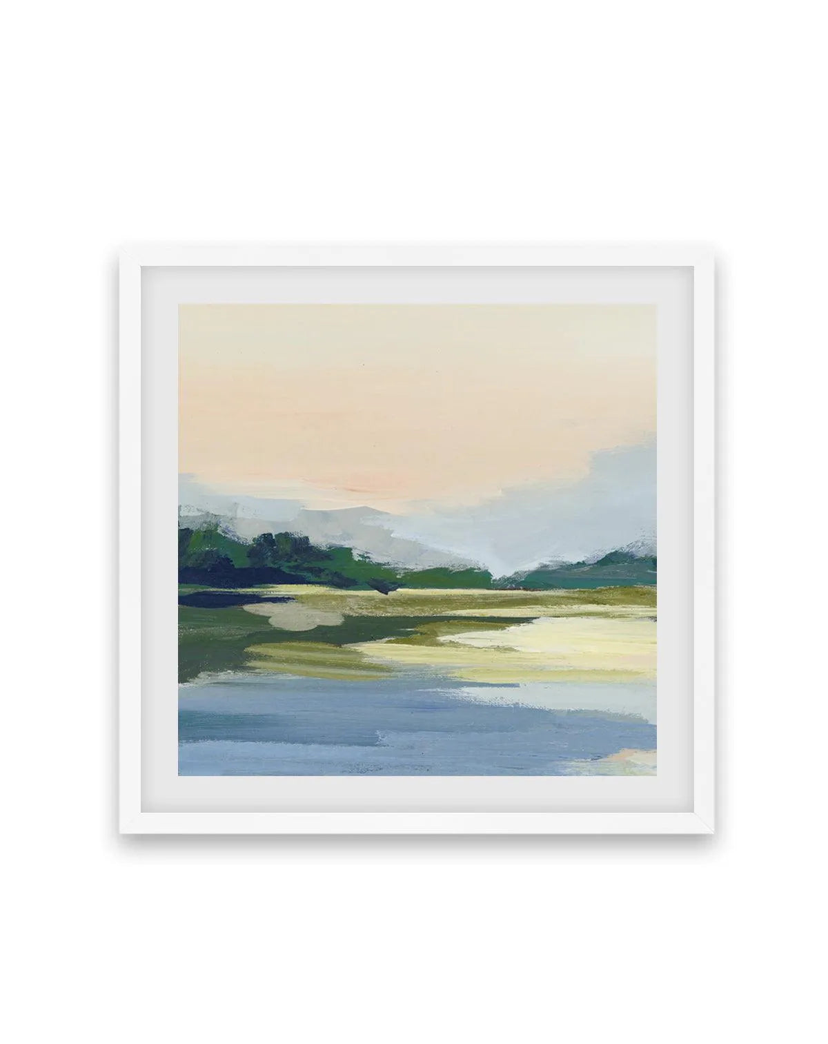 Forest Sunset View I Art Print from Olive et Oriel where you can shop wallpaper and artworks online