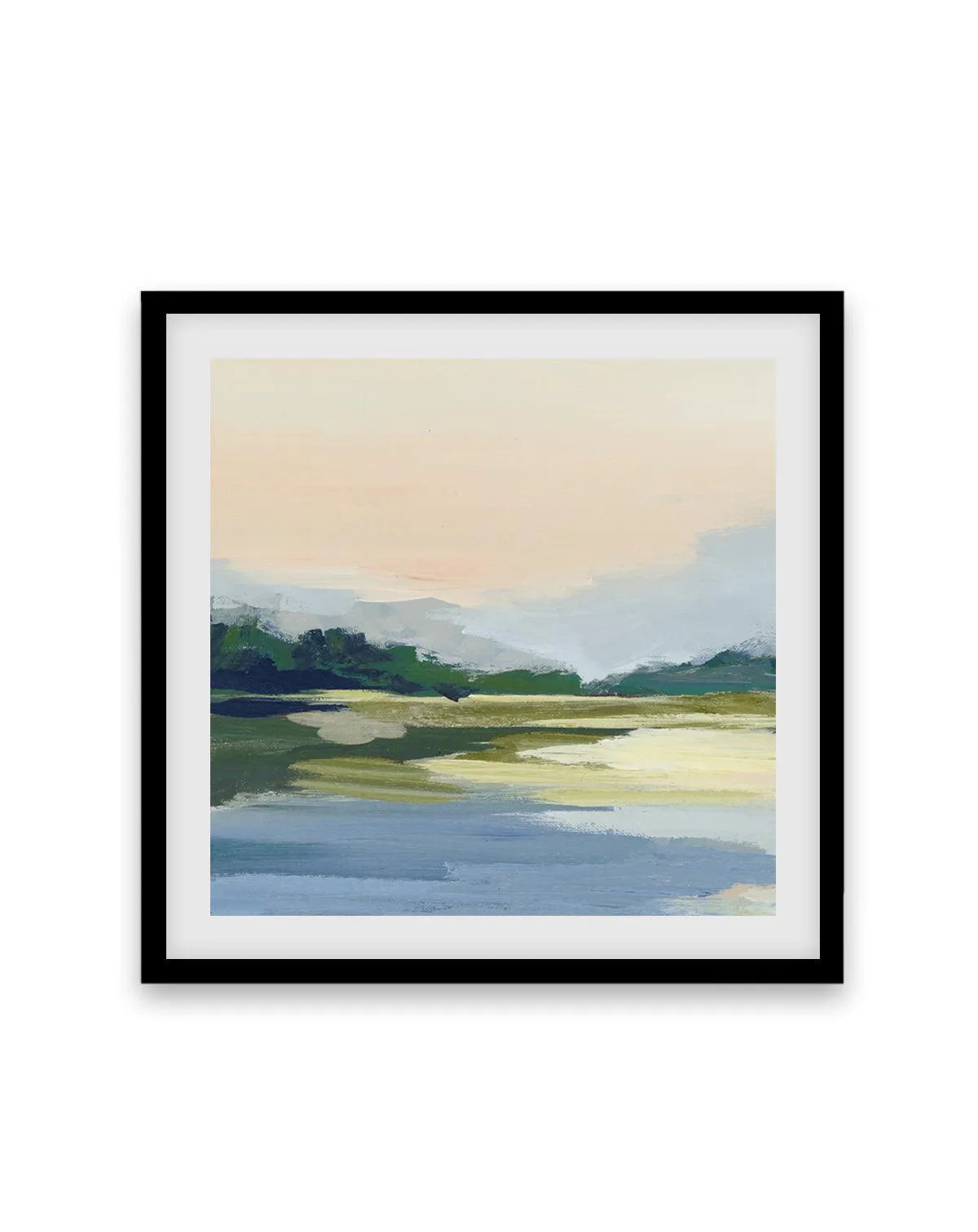 Forest Sunset View I Art Print from Olive et Oriel where you can shop wallpaper and artworks online
