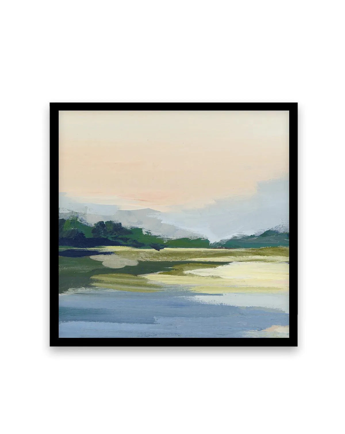 Forest Sunset View I Art Print from Olive et Oriel where you can shop wallpaper and artworks online