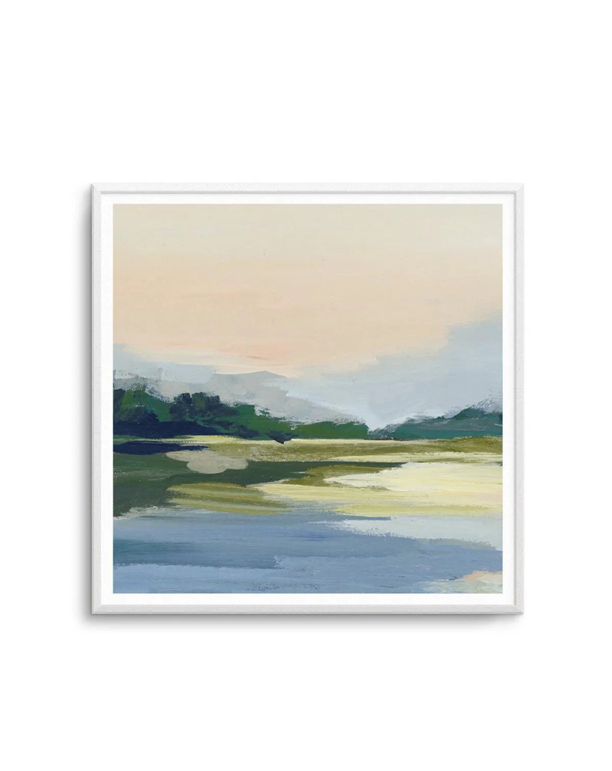 Forest Sunset View I Art Print from Olive et Oriel where you can shop wallpaper and artworks online