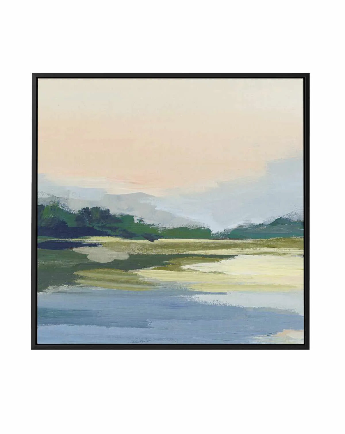 Forest Sunset View I | Framed Canvas Art Print from Olive et Oriel where you can shop wallpaper and artworks online