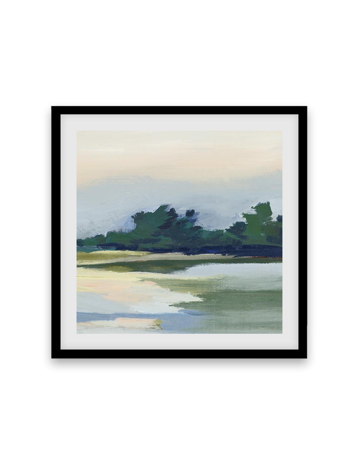 Forest Sunset View II Art Print