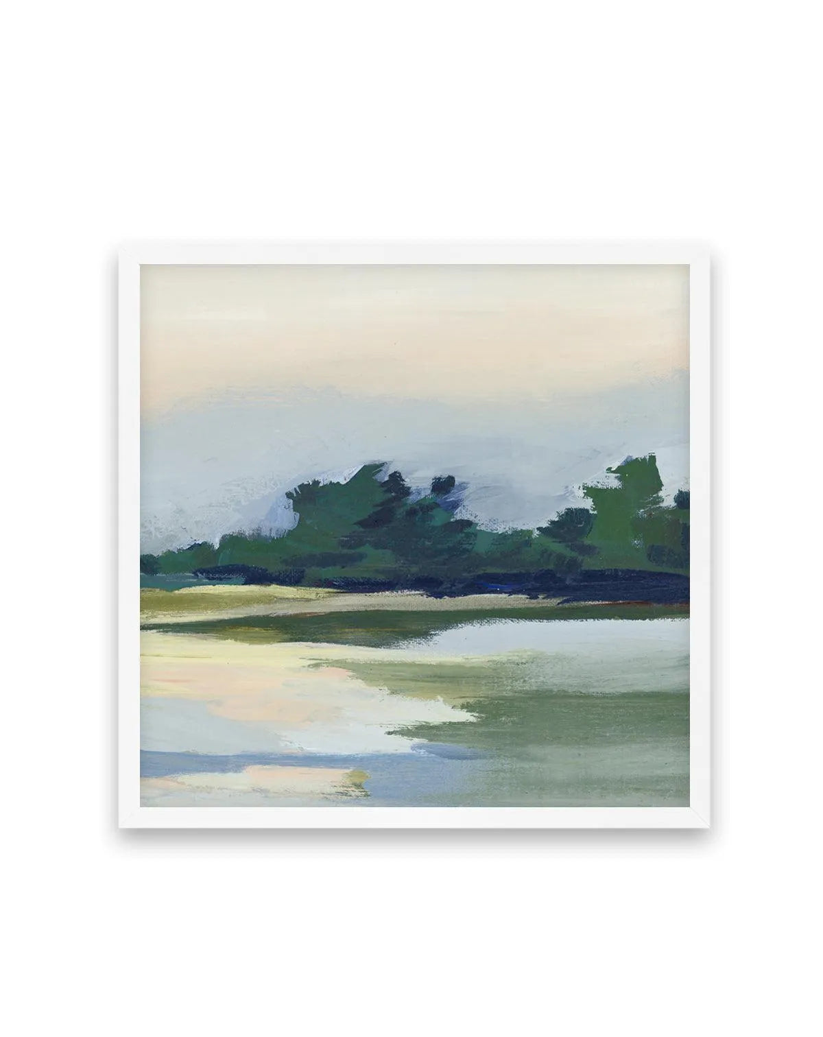 Forest Sunset View II Art Print from Olive et Oriel where you can shop wallpaper and artworks online