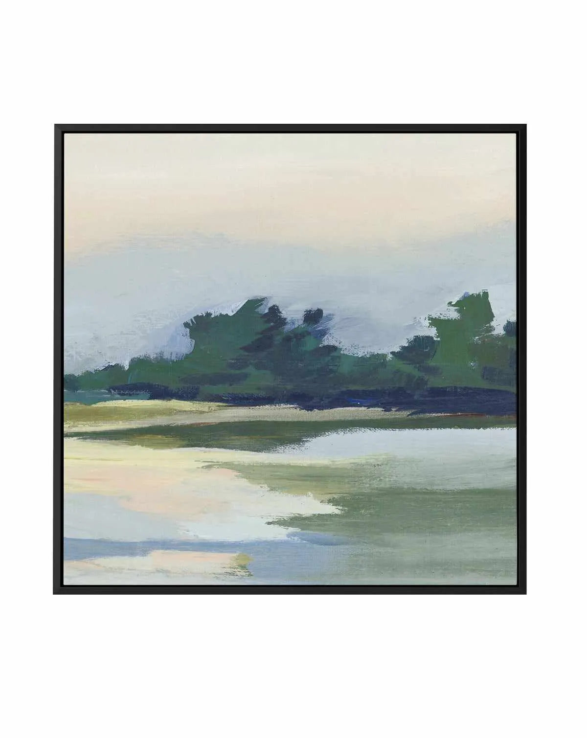 Forest Sunset View II | Framed Canvas Art Print from Olive et Oriel where you can shop wallpaper and artworks online