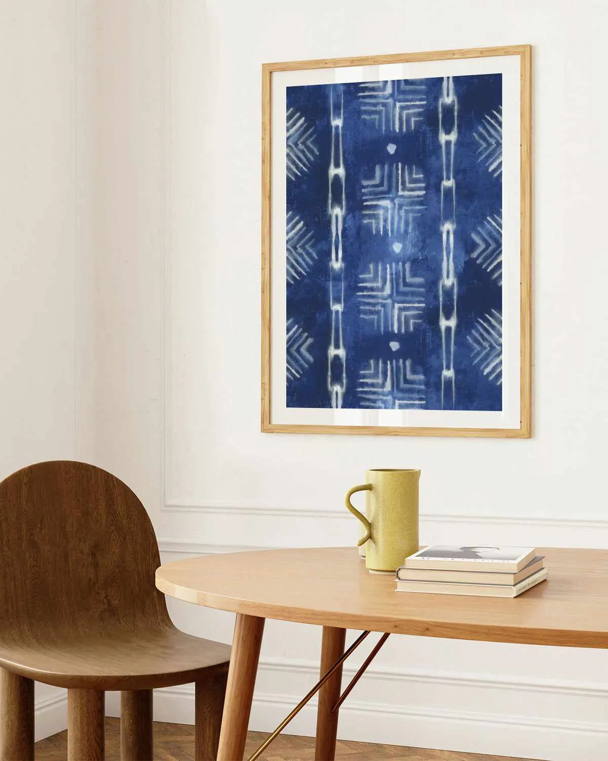 Formation Blue I Art Print from Olive et Oriel where you can shop wallpaper and artworks online
