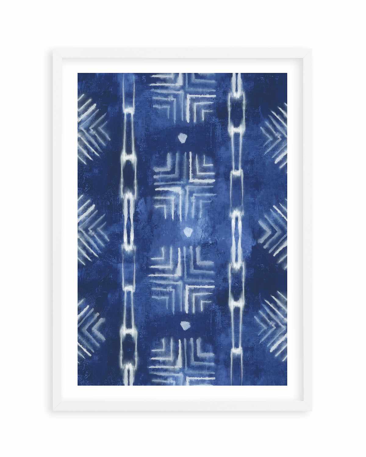 Formation Blue I Art Print