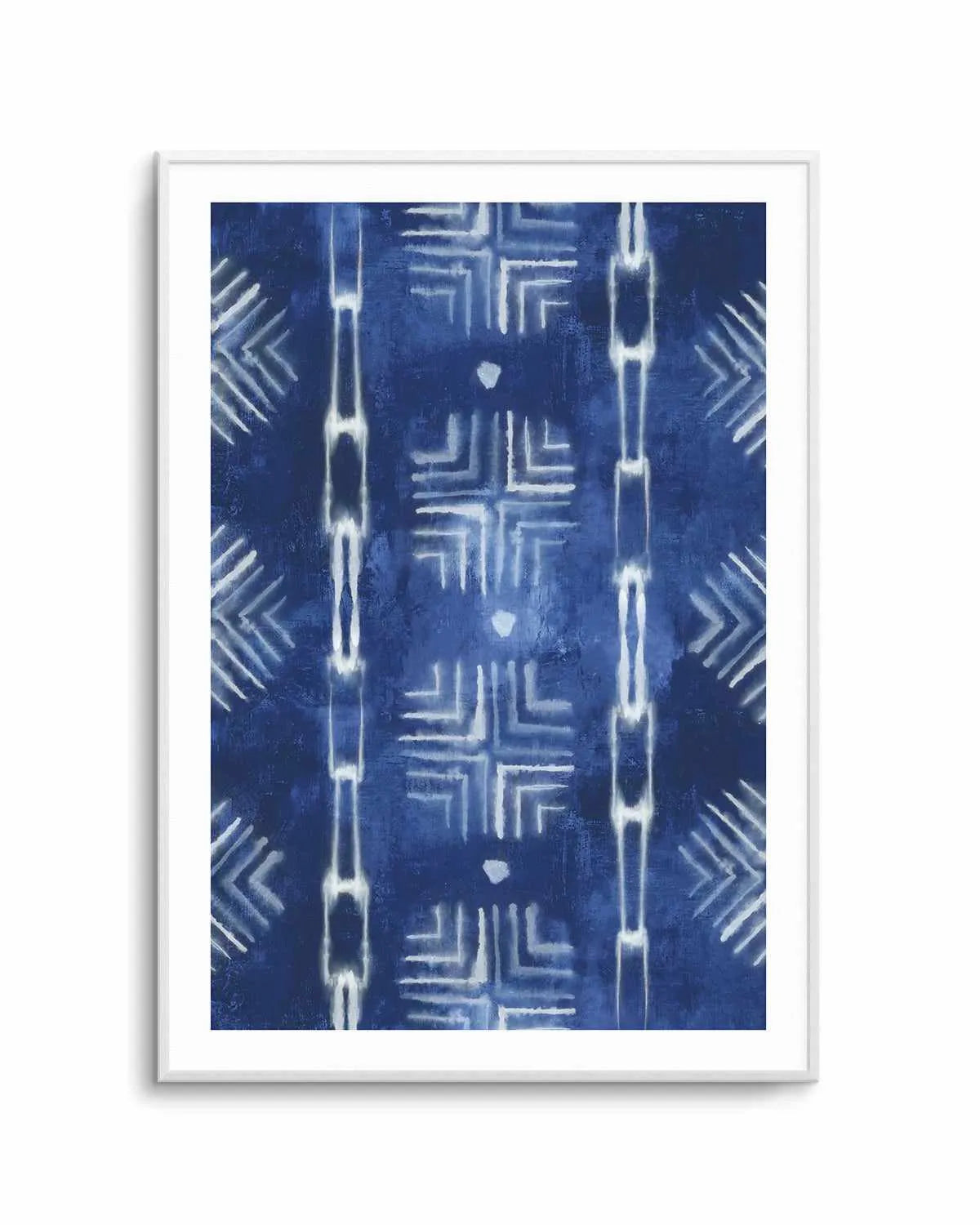 Formation Blue I Art Print from Olive et Oriel where you can shop wallpaper and artworks online
