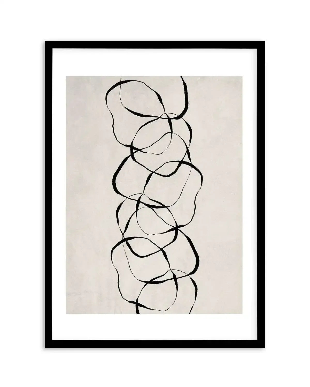 Forme D'objet II Art Print-PRINT-Olive et Oriel-Olive et Oriel-A5 | 5.8" x 8.3" | 14.8 x 21cm-Black-With White Border-Buy-Australian-Art-Prints-Online-with-Olive-et-Oriel-Your-Artwork-Specialists-Austrailia-Decorate-With-Coastal-Photo-Wall-Art-Prints-From-Our-Beach-House-Artwork-Collection-Fine-Poster-and-Framed-Artwork