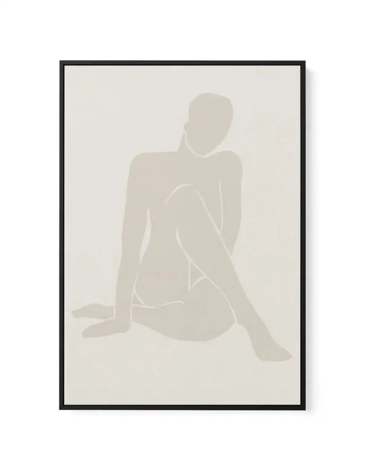 Forme Feminine I | Beige | Framed Canvas-CANVAS-You can shop wall art online with Olive et Oriel for everything from abstract art to fun kids wall art. Our beautiful modern art prints and canvas art are available from large canvas prints to wall art paintings and our proudly Australian artwork collection offers only the highest quality framed large wall art and canvas art Australia - You can buy fashion photography prints or Hampton print posters and paintings on canvas from Olive et Oriel and h