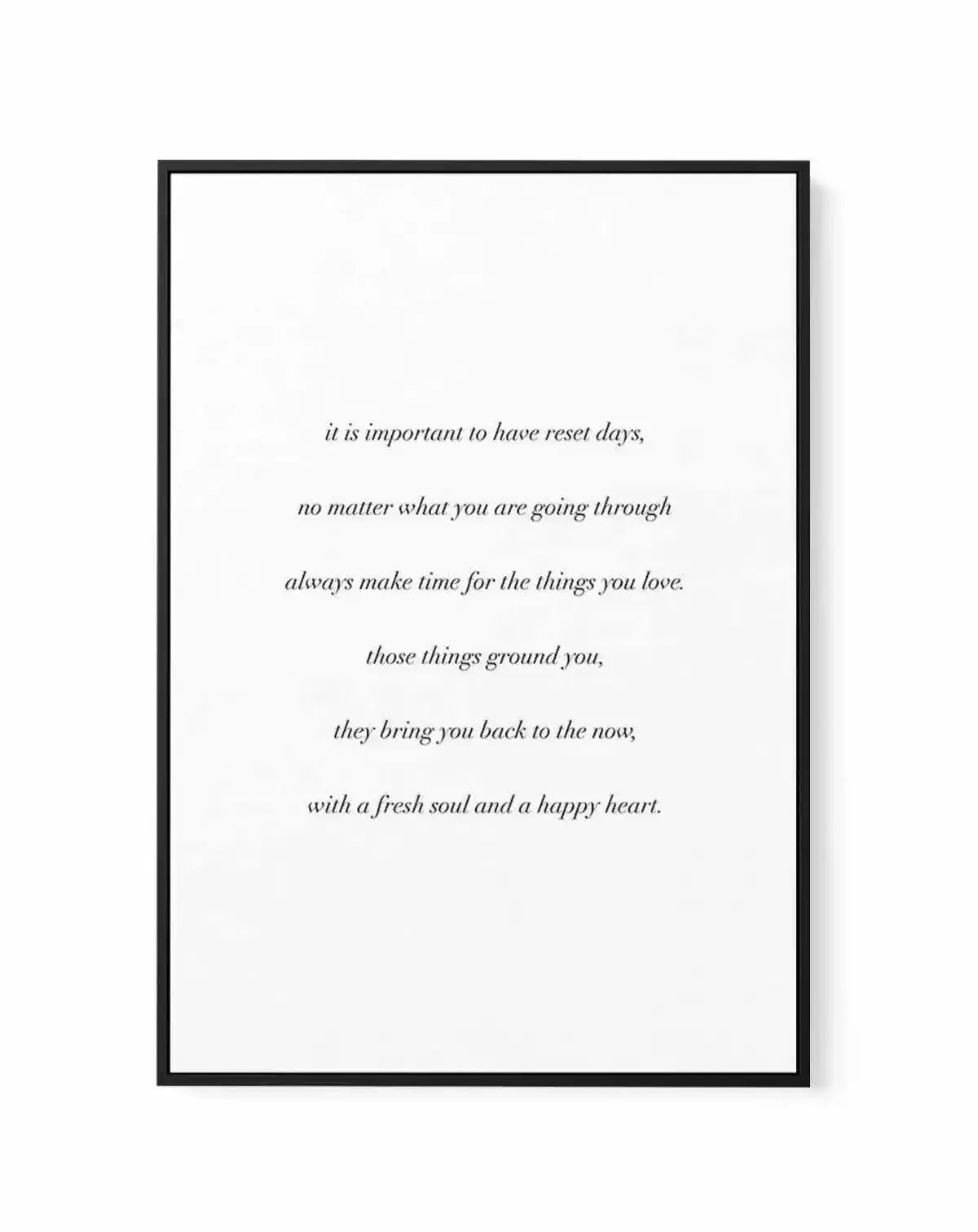 Fresh Soul & Happy Heart | Framed Canvas-CANVAS-You can shop wall art online with Olive et Oriel for everything from abstract art to fun kids wall art. Our beautiful modern art prints and canvas art are available from large canvas prints to wall art paintings and our proudly Australian artwork collection offers only the highest quality framed large wall art and canvas art Australia - You can buy fashion photography prints or Hampton print posters and paintings on canvas from Olive et Oriel and h