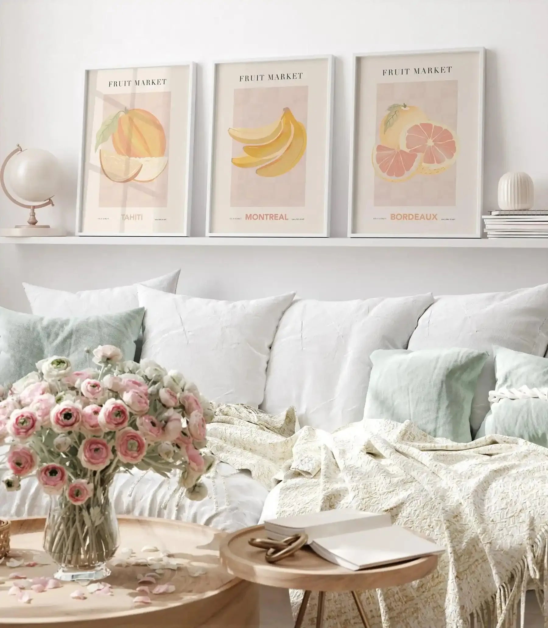 Fruit Market Tahiti Art Print-PRINT-Olive et Oriel-Olive et Oriel-Buy-Australian-Art-Prints-Online-with-Olive-et-Oriel-Your-Artwork-Specialists-Austrailia-Decorate-With-Coastal-Photo-Wall-Art-Prints-From-Our-Beach-House-Artwork-Collection-Fine-Poster-and-Framed-Artwork