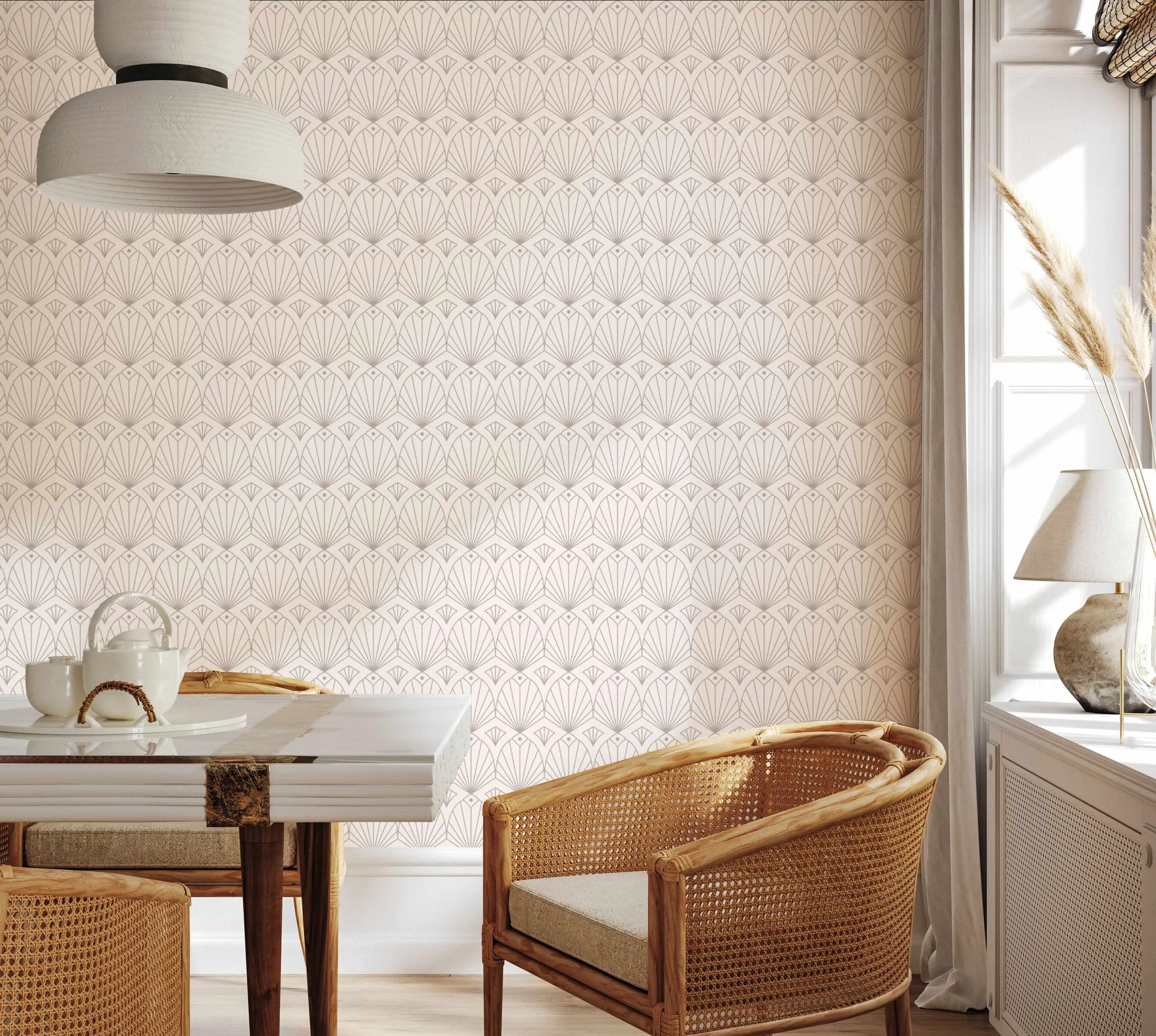 Gatsby Deco Wallpaper from Olive et Oriel where you can shop wallpaper and artworks online