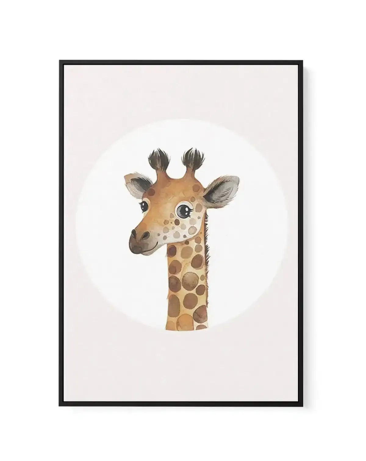 Giraffe | Framed Canvas-CANVAS-You can shop wall art online with Olive et Oriel for everything from abstract art to fun kids wall art. Our beautiful modern art prints and canvas art are available from large canvas prints to wall art paintings and our proudly Australian artwork collection offers only the highest quality framed large wall art and canvas art Australia - You can buy fashion photography prints or Hampton print posters and paintings on canvas from Olive et Oriel and have them delivere