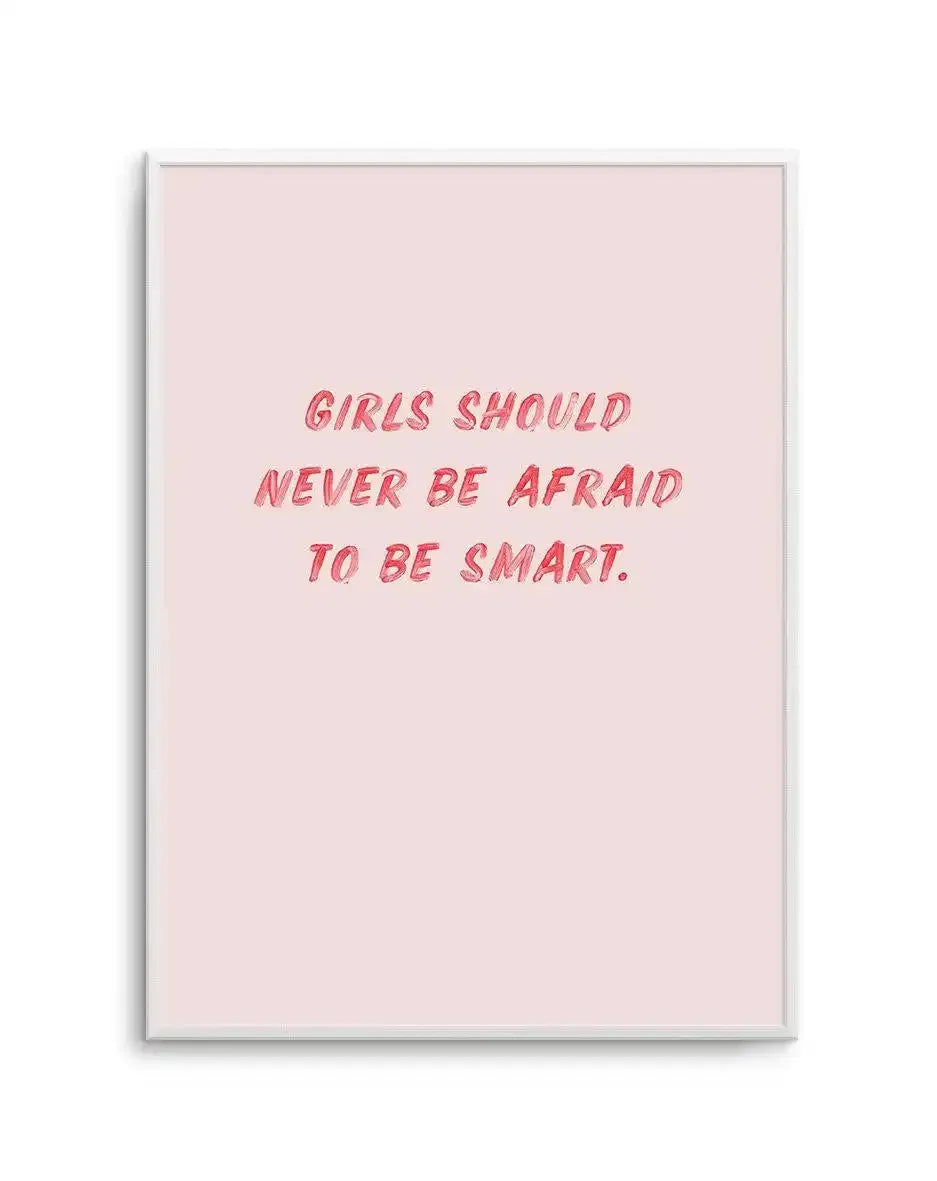 Girls Should Never | 2 Colour Options Art Print-PRINT-Olive et Oriel-Olive et Oriel-A5 | 5.8" x 8.3" | 14.8 x 21cm-Unframed Art Print-With White Border-Buy-Australian-Art-Prints-Online-with-Olive-et-Oriel-Your-Artwork-Specialists-Austrailia-Decorate-With-Coastal-Photo-Wall-Art-Prints-From-Our-Beach-House-Artwork-Collection-Fine-Poster-and-Framed-Artwork