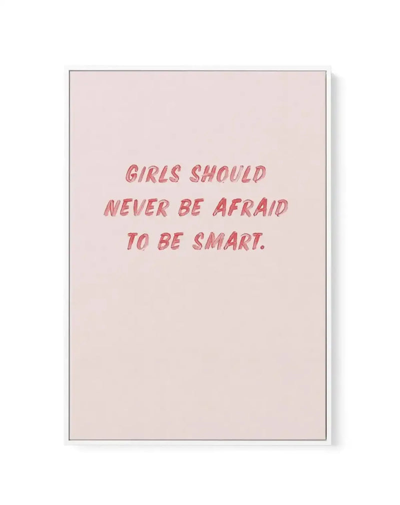 Girls Should Never | 2 Colour Options | Framed Canvas-CANVAS-You can shop wall art online with Olive et Oriel for everything from abstract art to fun kids wall art. Our beautiful modern art prints and canvas art are available from large canvas prints to wall art paintings and our proudly Australian artwork collection offers only the highest quality framed large wall art and canvas art Australia - You can buy fashion photography prints or Hampton print posters and paintings on canvas from Olive e