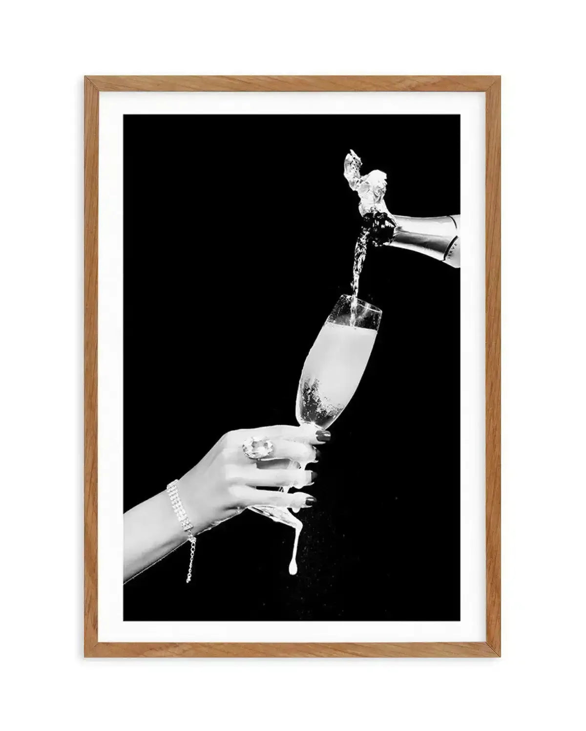 Glass of Champagne Art Print-PRINT-Olive et Oriel-Olive et Oriel-Buy-Australian-Art-Prints-Online-with-Olive-et-Oriel-Your-Artwork-Specialists-Austrailia-Decorate-With-Coastal-Photo-Wall-Art-Prints-From-Our-Beach-House-Artwork-Collection-Fine-Poster-and-Framed-Artwork