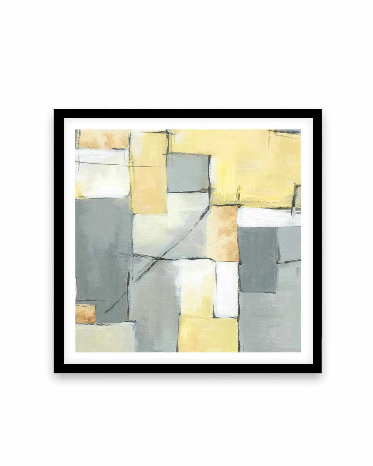 Golden Abstract I Art Print from Olive et Oriel where you can shop wallpaper and artworks online