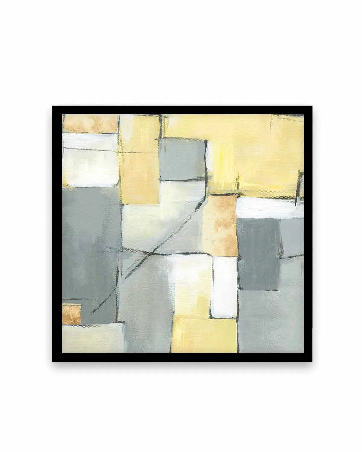 Golden Abstract I Art Print from Olive et Oriel where you can shop wallpaper and artworks online