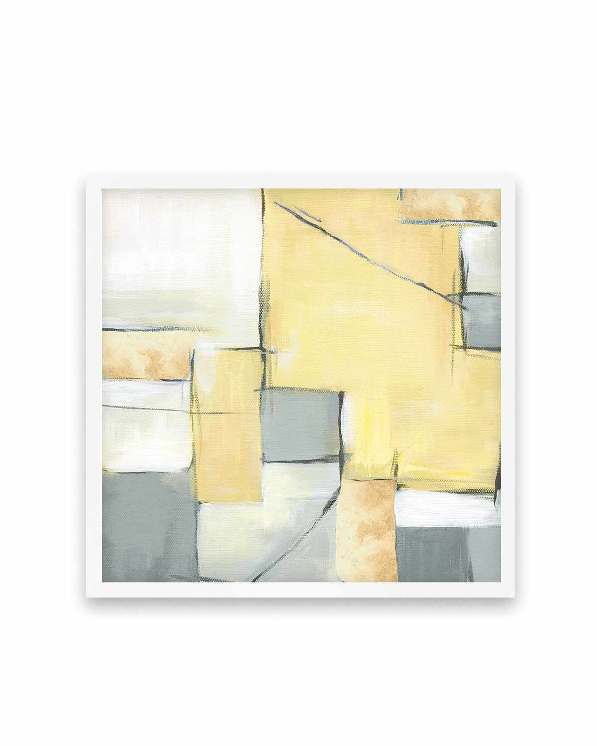 Golden Abstract II Art Print