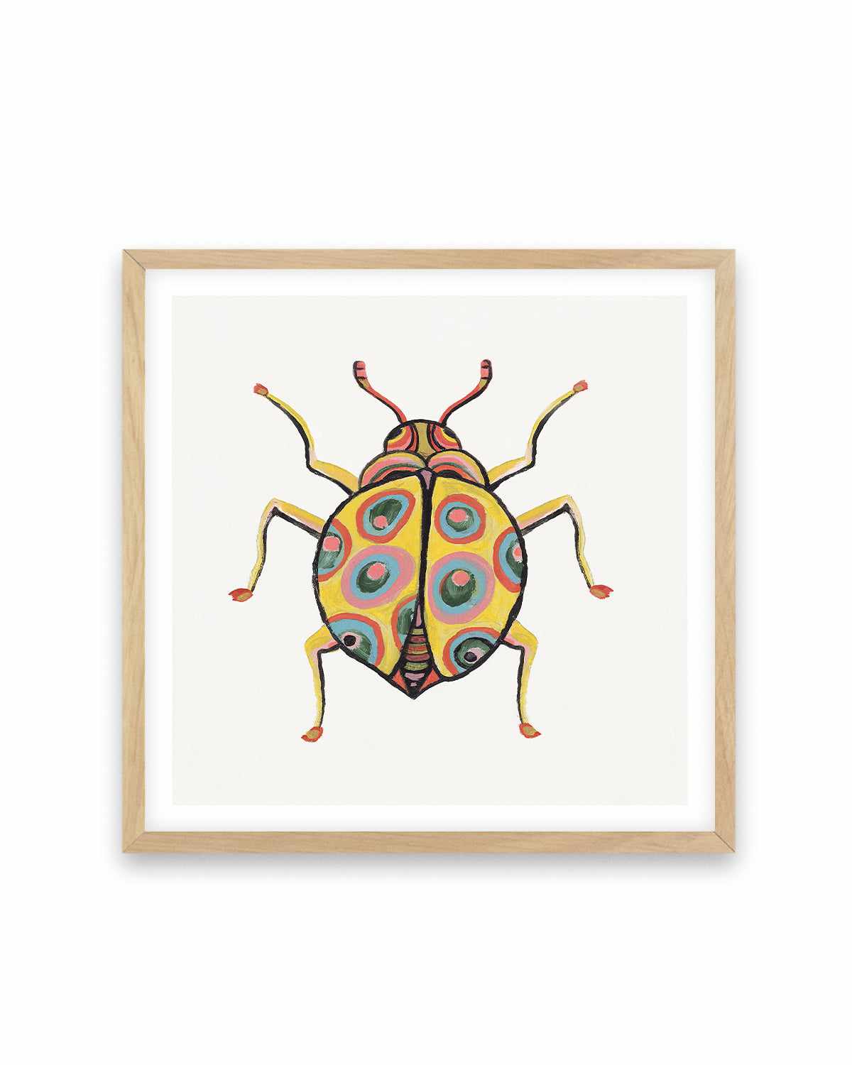 Golden Beetle Art Print