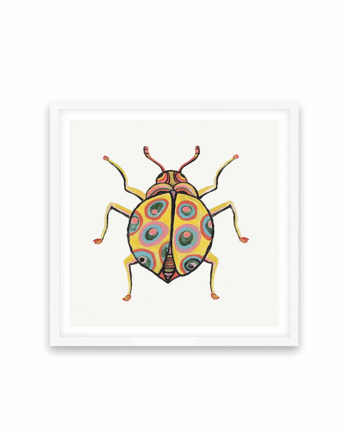 Golden Beetle Art Print from Olive et Oriel where you can shop wallpaper and artworks online
