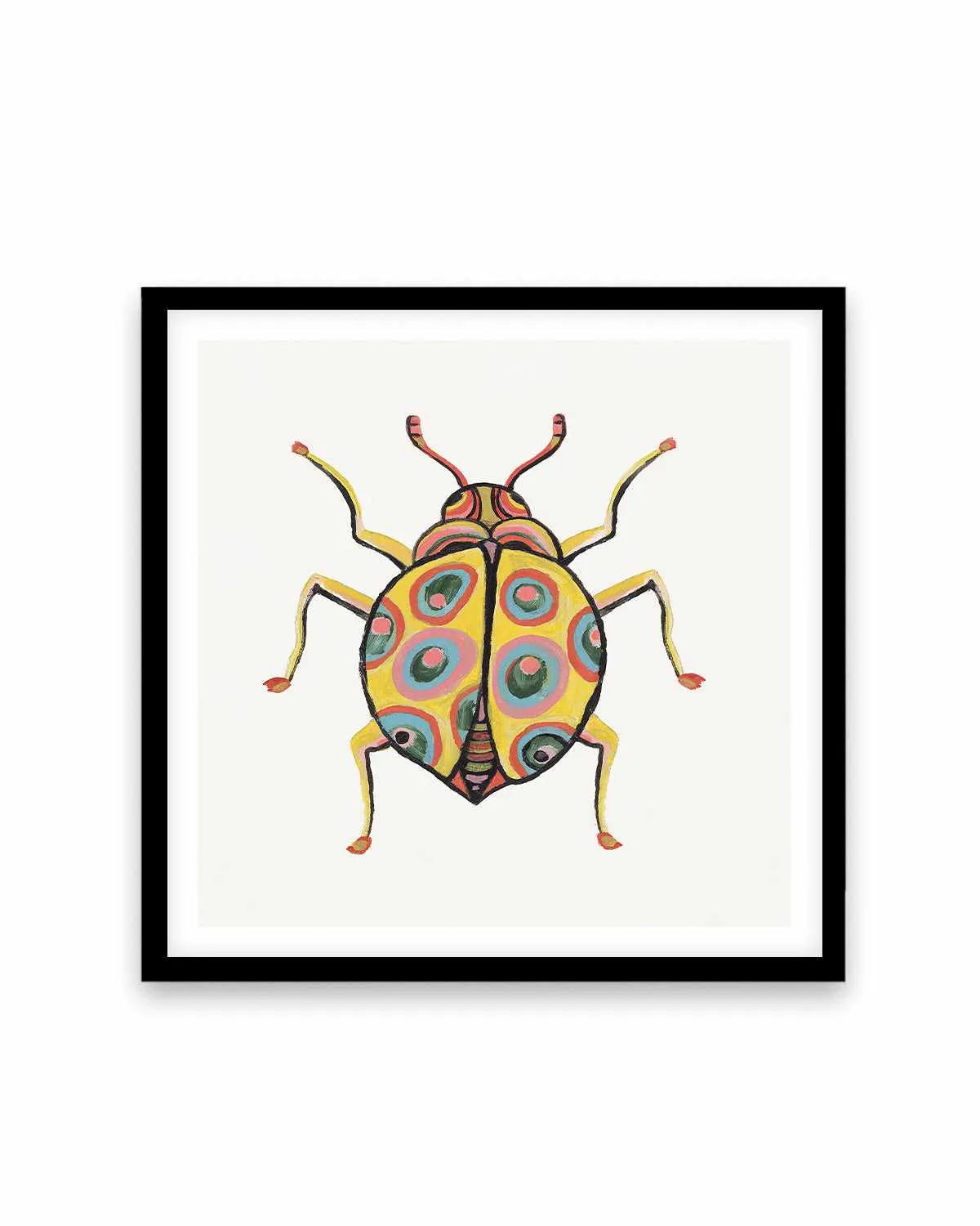 Golden Beetle Art Print from Olive et Oriel where you can shop wallpaper and artworks online