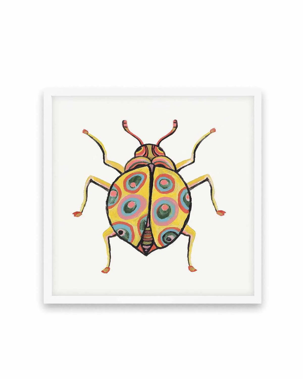 Golden Beetle Art Print from Olive et Oriel where you can shop wallpaper and artworks online
