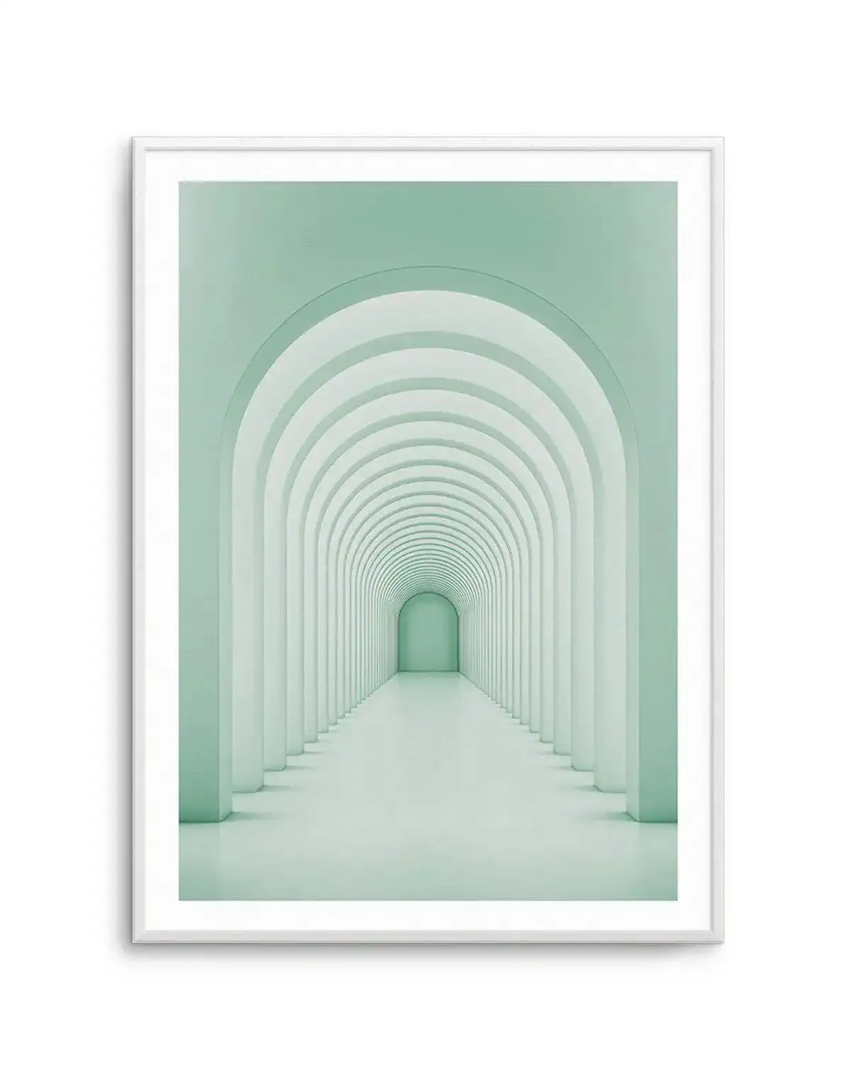 Green Arches Art Print-PRINT-Olive et Oriel-Olive et Oriel-A4 | 8.3" x 11.7" | 21 x 29.7cm-Unframed Art Print-With White Border-Buy-Australian-Art-Prints-Online-with-Olive-et-Oriel-Your-Artwork-Specialists-Austrailia-Decorate-With-Coastal-Photo-Wall-Art-Prints-From-Our-Beach-House-Artwork-Collection-Fine-Poster-and-Framed-Artwork