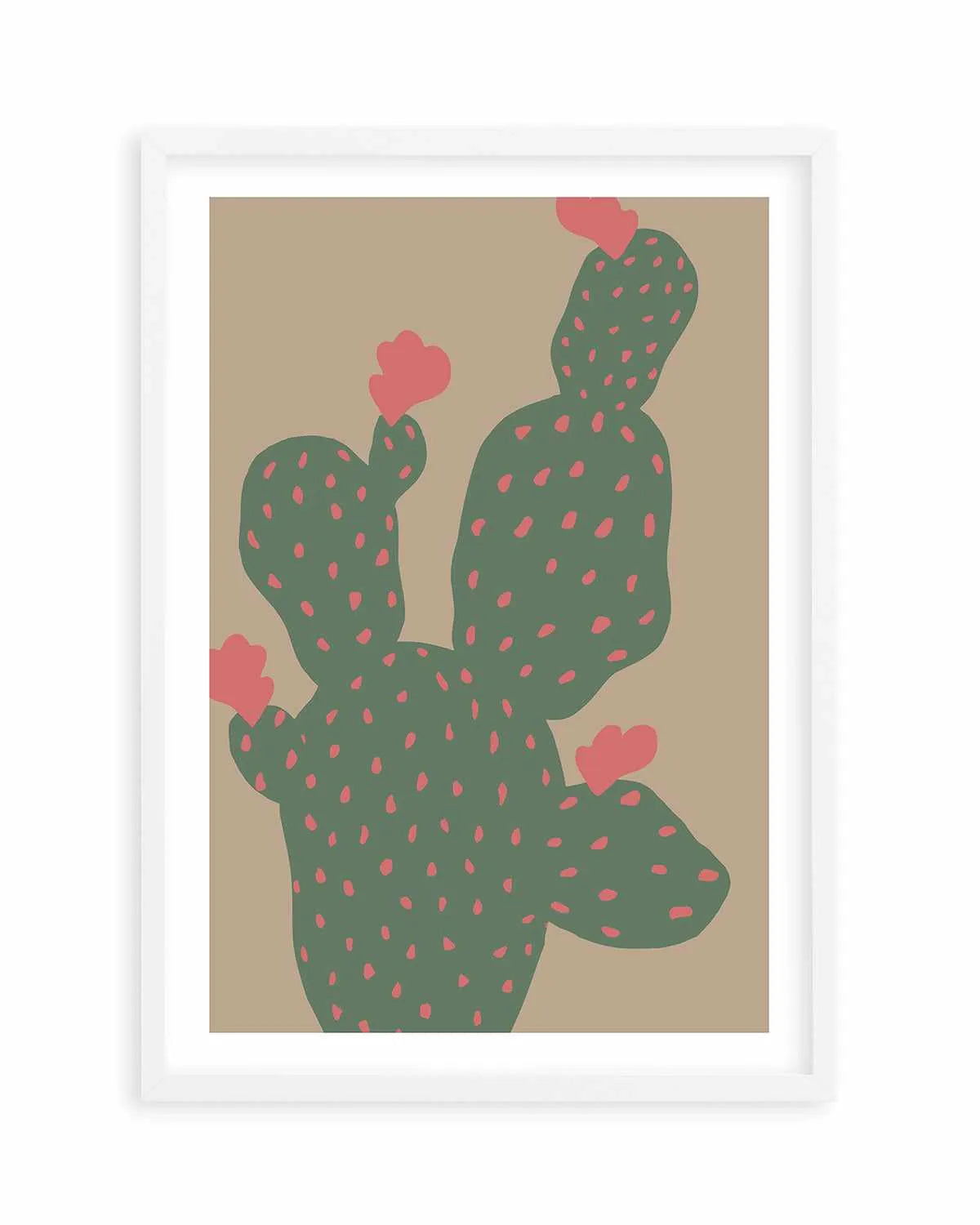 Green Cactus I Art Print from Olive et Oriel where you can shop wallpaper and artworks online