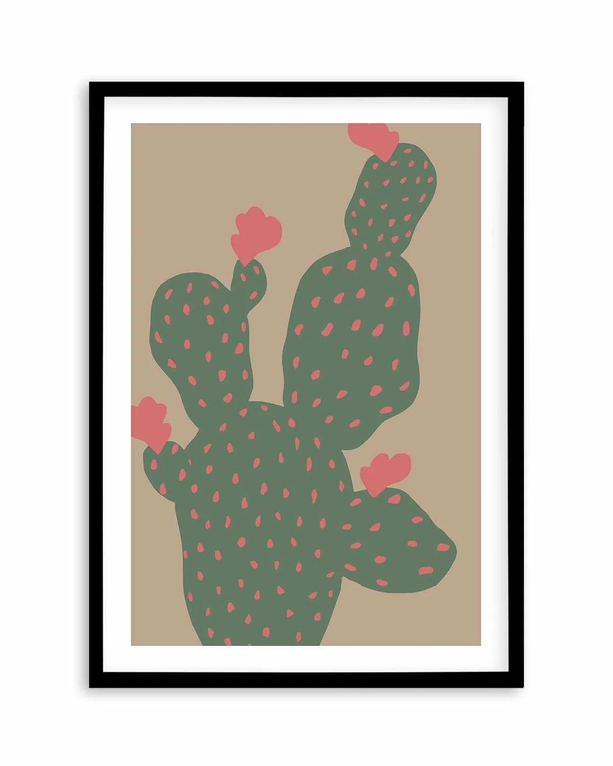 Green Cactus I Art Print from Olive et Oriel where you can shop wallpaper and artworks online