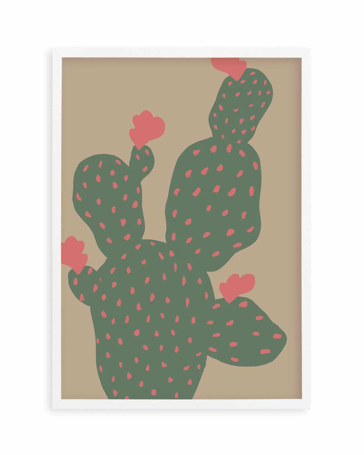 Green Cactus I Art Print from Olive et Oriel where you can shop wallpaper and artworks online