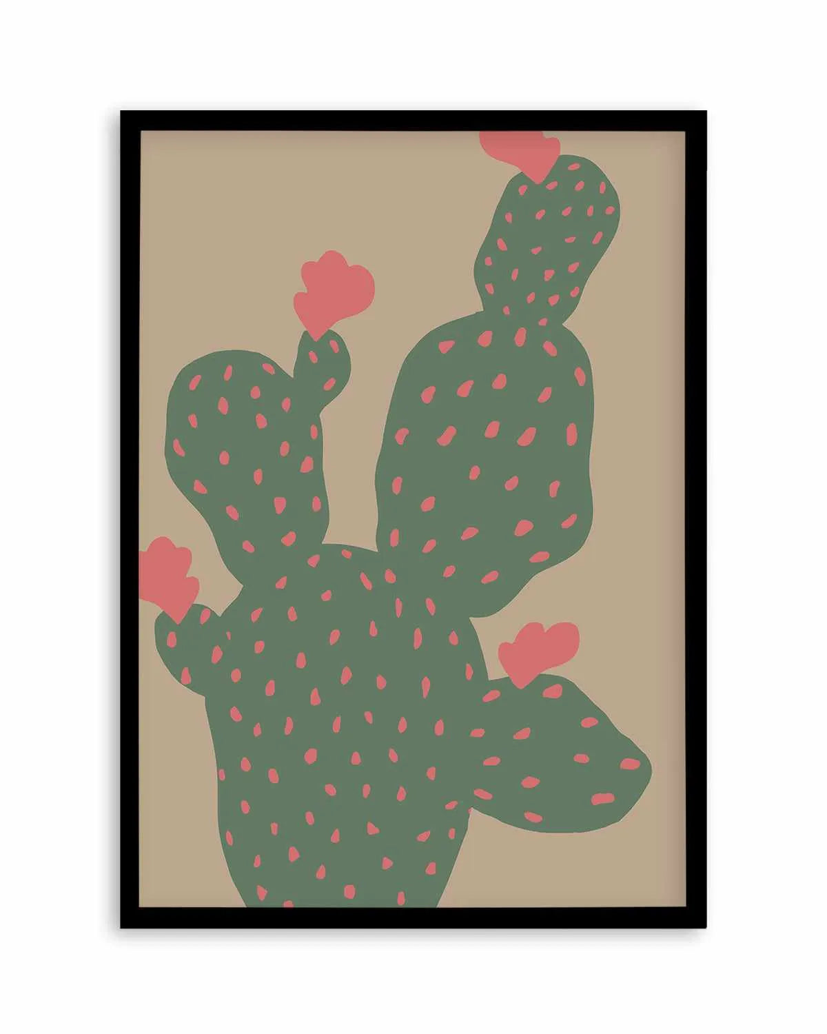 Green Cactus I Art Print from Olive et Oriel where you can shop wallpaper and artworks online