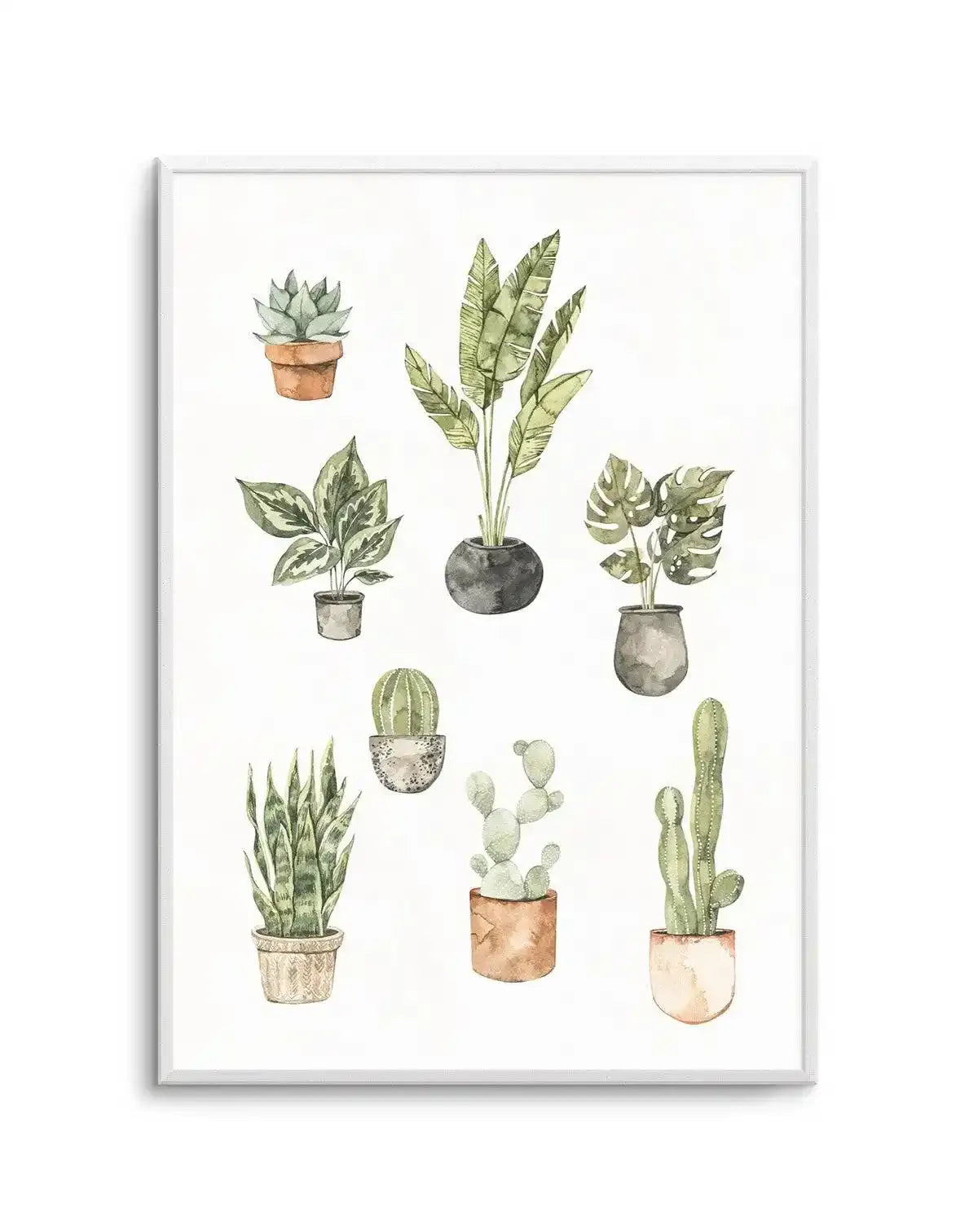 Green Friends Art Print-PRINT-Olive et Oriel-Olive et Oriel-Buy-Australian-Art-Prints-Online-with-Olive-et-Oriel-Your-Artwork-Specialists-Austrailia-Decorate-With-Coastal-Photo-Wall-Art-Prints-From-Our-Beach-House-Artwork-Collection-Fine-Poster-and-Framed-Artwork