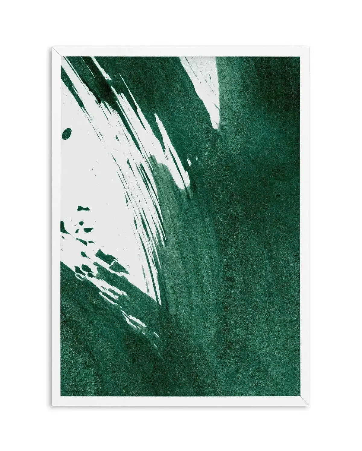 Green Paint Splash I Art Print-PRINT-Olive et Oriel-Olive et Oriel-A4 | 8.3" x 11.7" | 21 x 29.7cm-White-With White Border-Buy-Australian-Art-Prints-Online-with-Olive-et-Oriel-Your-Artwork-Specialists-Austrailia-Decorate-With-Coastal-Photo-Wall-Art-Prints-From-Our-Beach-House-Artwork-Collection-Fine-Poster-and-Framed-Artwork