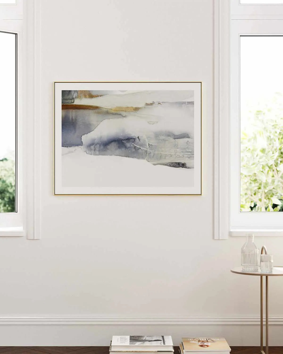 Grey Lunar I Art Print from Olive et Oriel where you can shop wallpaper and artworks online