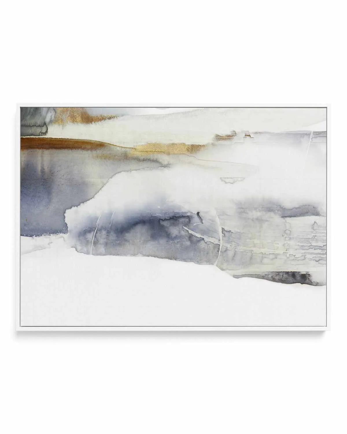 Grey Lunar I | Framed Canvas Art Print from Olive et Oriel where you can shop wallpaper and artworks online