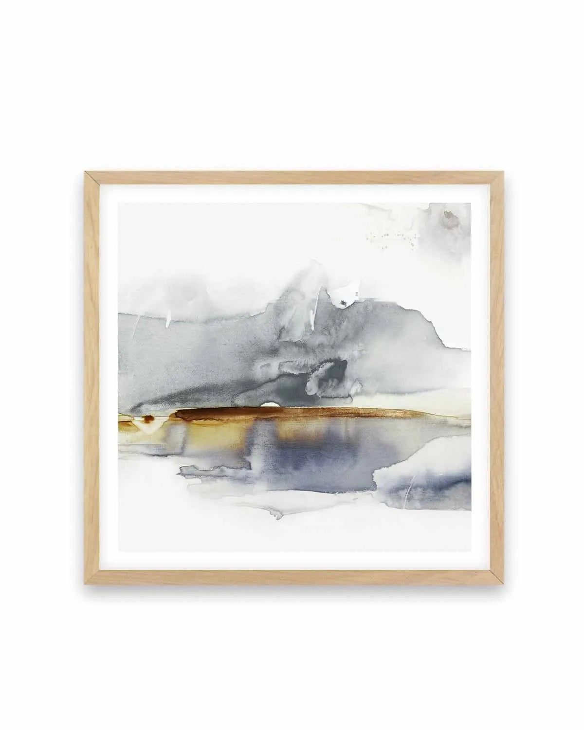Grey Lunar II Art Print from Olive et Oriel where you can shop wallpaper and artworks online