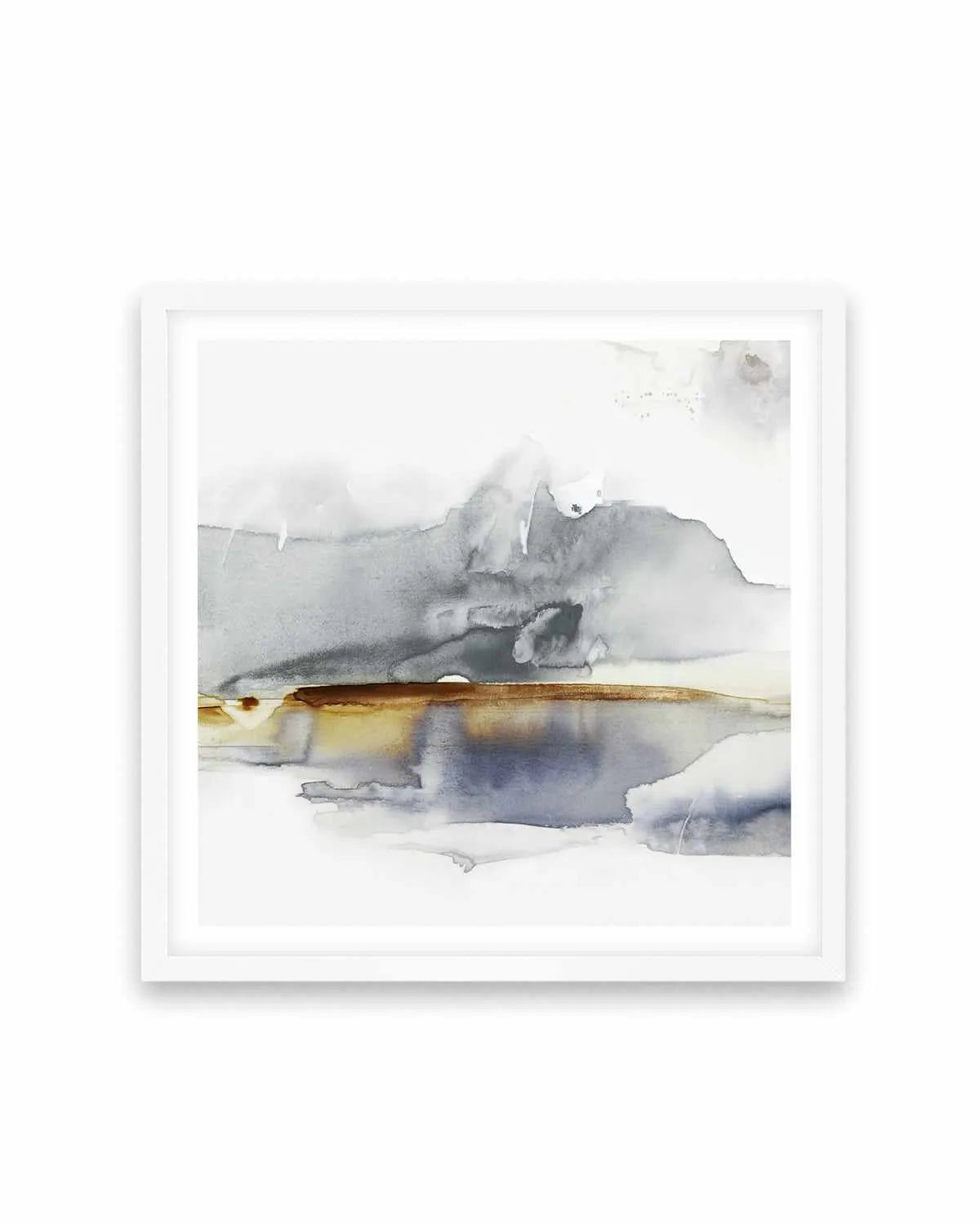 Grey Lunar II Art Print from Olive et Oriel where you can shop wallpaper and artworks online