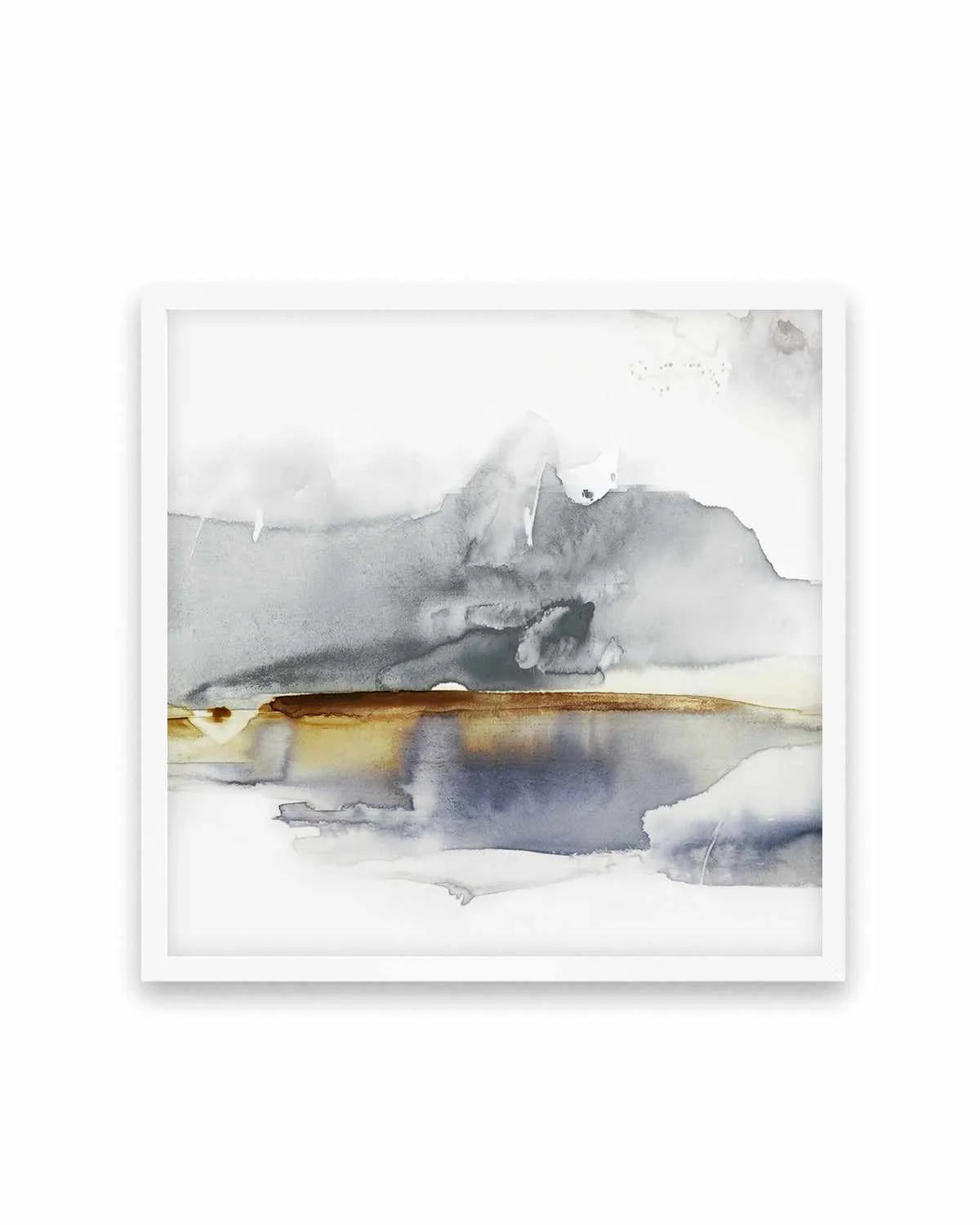 Grey Lunar II Art Print from Olive et Oriel where you can shop wallpaper and artworks online