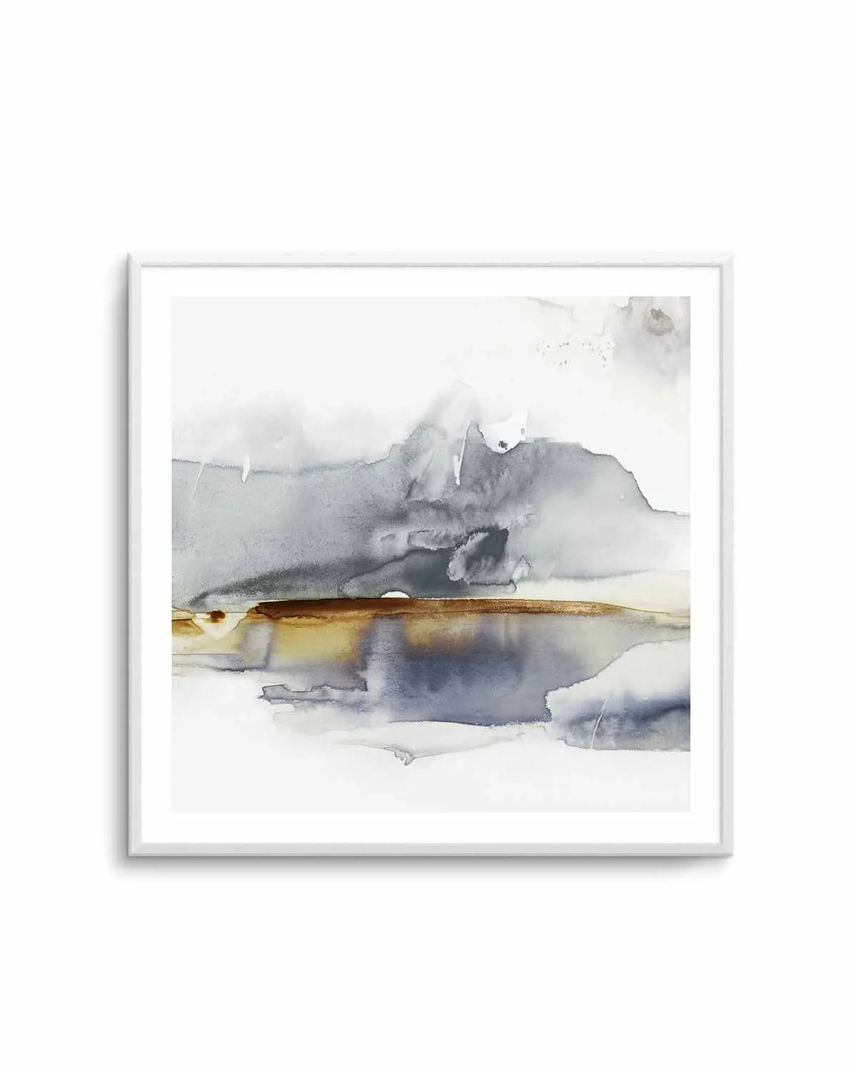 Grey Lunar II Art Print from Olive et Oriel where you can shop wallpaper and artworks online