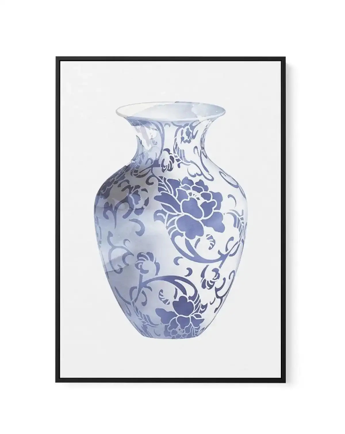 Hamptons Vase I | Framed Canvas-CANVAS-You can shop wall art online with Olive et Oriel for everything from abstract art to fun kids wall art. Our beautiful modern art prints and canvas art are available from large canvas prints to wall art paintings and our proudly Australian artwork collection offers only the highest quality framed large wall art and canvas art Australia - You can buy fashion photography prints or Hampton print posters and paintings on canvas from Olive et Oriel and have them 