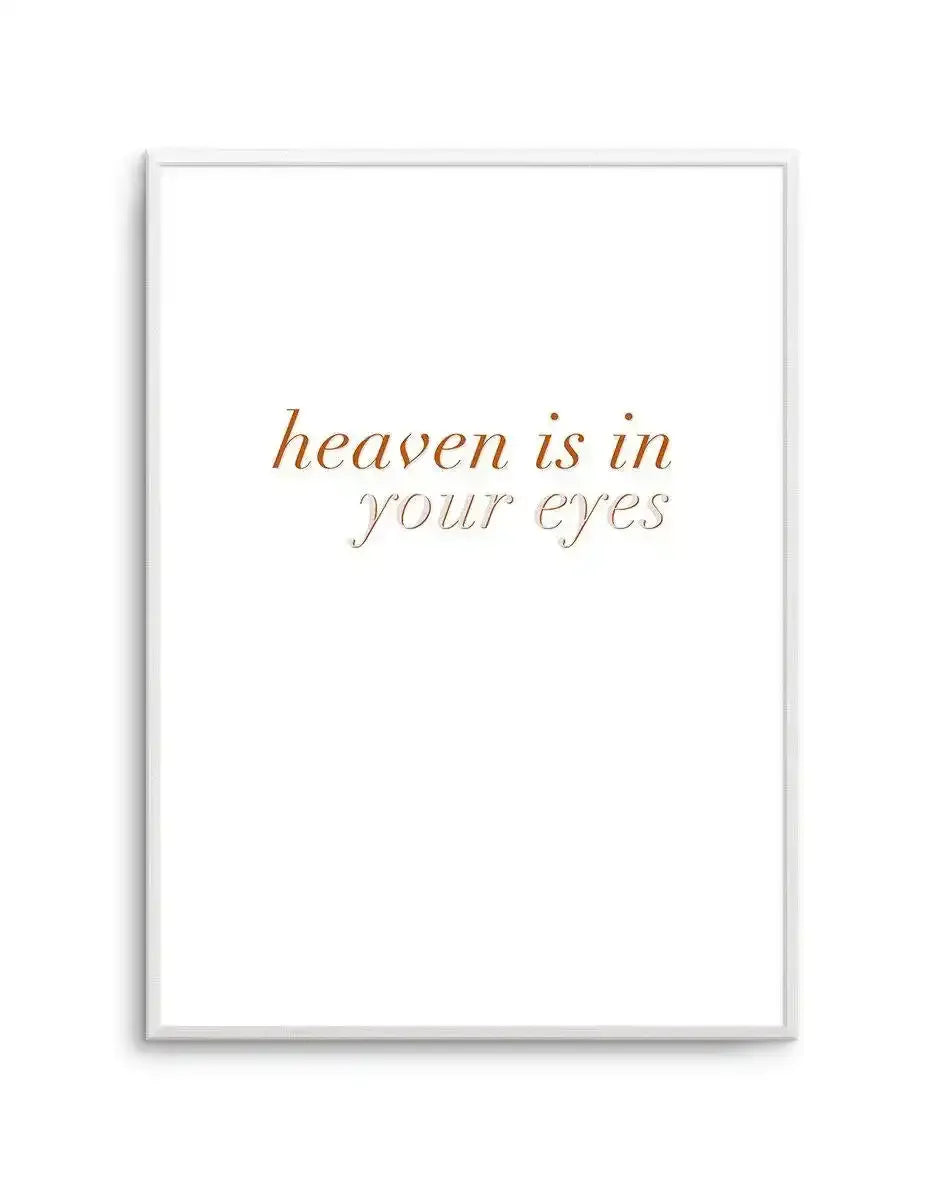 Heaven Is In Your Eyes | Golden Art Print-PRINT-Olive et Oriel-Olive et Oriel-A4 | 8.3" x 11.7" | 21 x 29.7cm-Unframed Art Print-With White Border-Buy-Australian-Art-Prints-Online-with-Olive-et-Oriel-Your-Artwork-Specialists-Austrailia-Decorate-With-Coastal-Photo-Wall-Art-Prints-From-Our-Beach-House-Artwork-Collection-Fine-Poster-and-Framed-Artwork