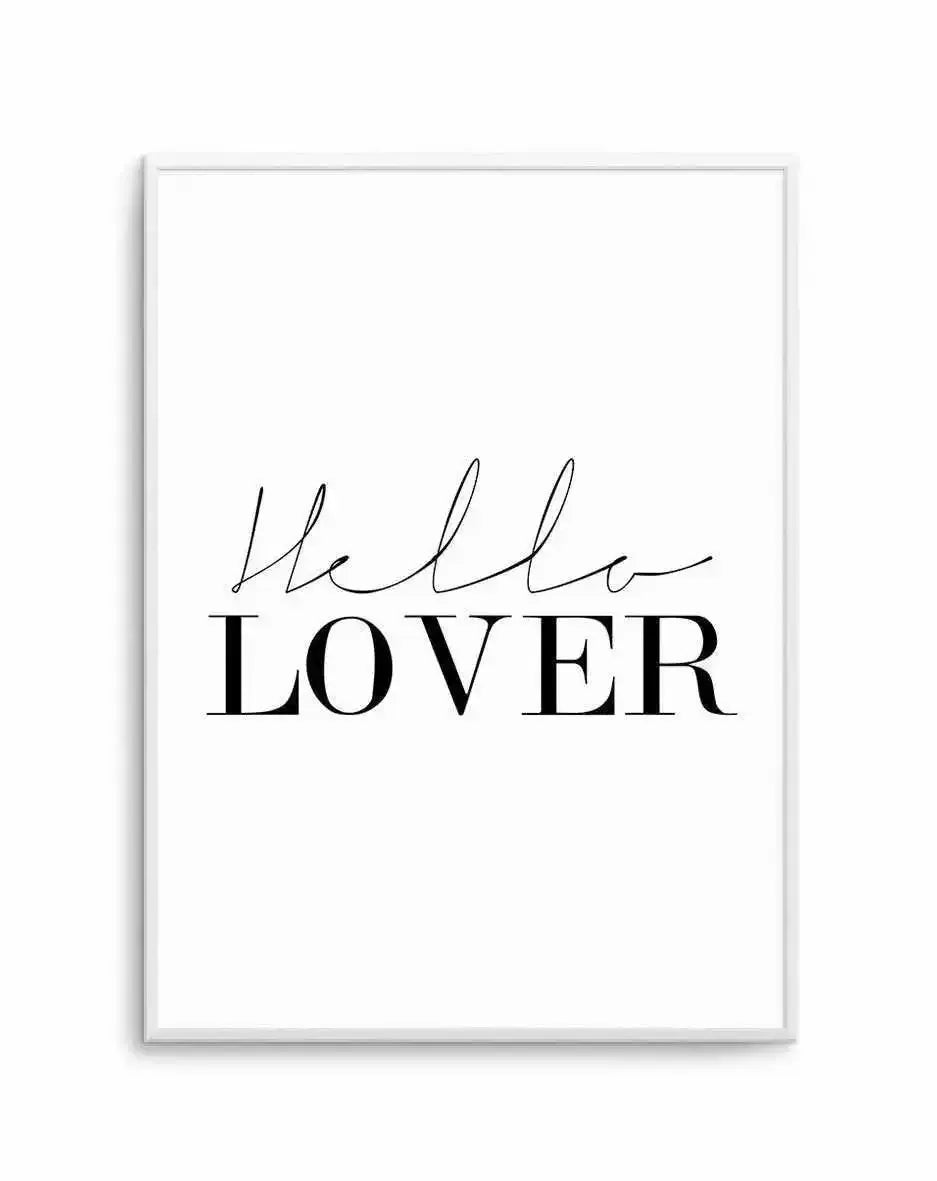 Hello Lover | PT Art Print-PRINT-Olive et Oriel-Olive et Oriel-A5 | 5.8" x 8.3" | 14.8 x 21cm-Unframed Art Print-With White Border-Buy-Australian-Art-Prints-Online-with-Olive-et-Oriel-Your-Artwork-Specialists-Austrailia-Decorate-With-Coastal-Photo-Wall-Art-Prints-From-Our-Beach-House-Artwork-Collection-Fine-Poster-and-Framed-Artwork