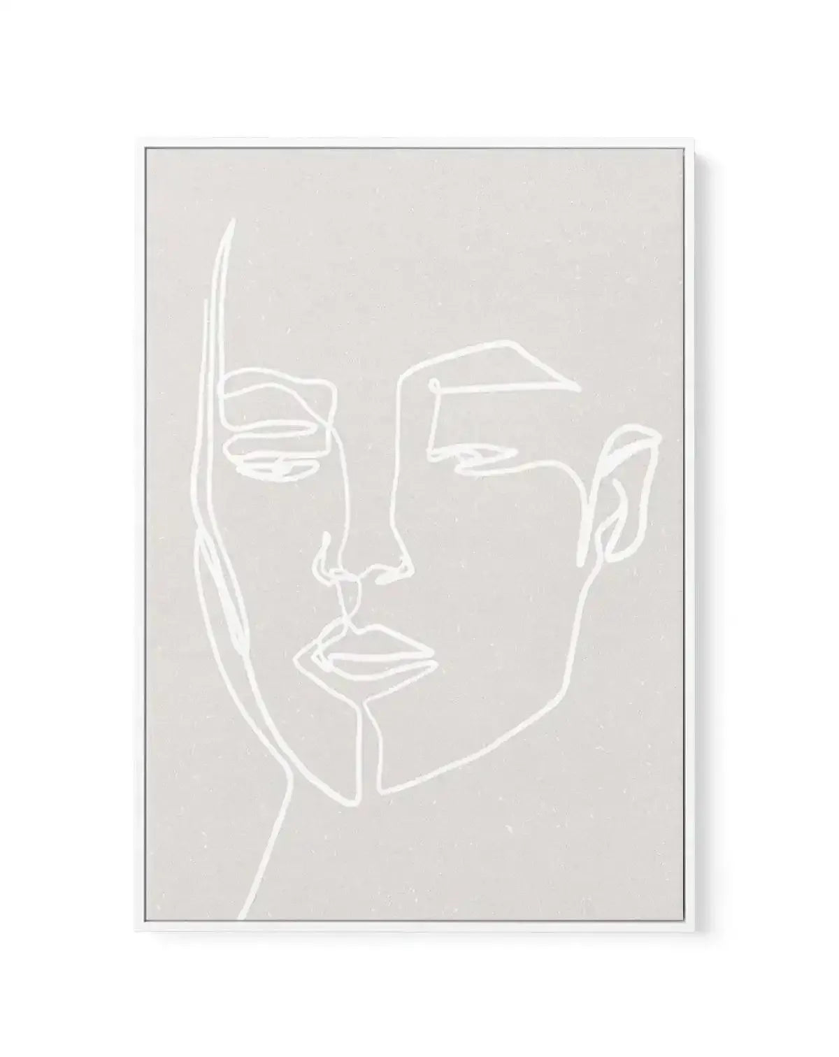 Her Contours II | Stone | Framed Canvas-CANVAS-You can shop wall art online with Olive et Oriel for everything from abstract art to fun kids wall art. Our beautiful modern art prints and canvas art are available from large canvas prints to wall art paintings and our proudly Australian artwork collection offers only the highest quality framed large wall art and canvas art Australia - You can buy fashion photography prints or Hampton print posters and paintings on canvas from Olive et Oriel and ha